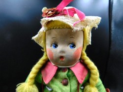 susie q felt doll top